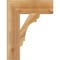 Ekena Millwork Olympic Block Rough Sawn Bracket, Western Red Cedar, 4"W x 14"D x 18"H BKT04X14X18OLY05RWR - alternate 4